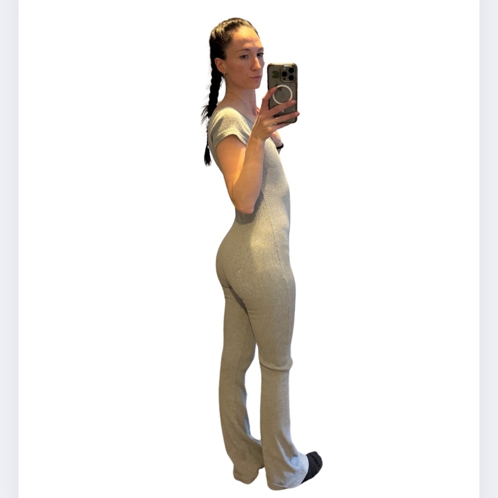 Gray Jumpsuit